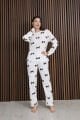şardonlu pijama takımı