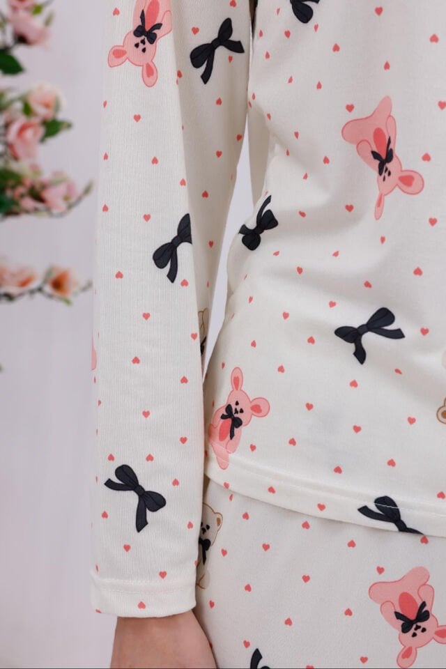 kadın penye pijama takımı