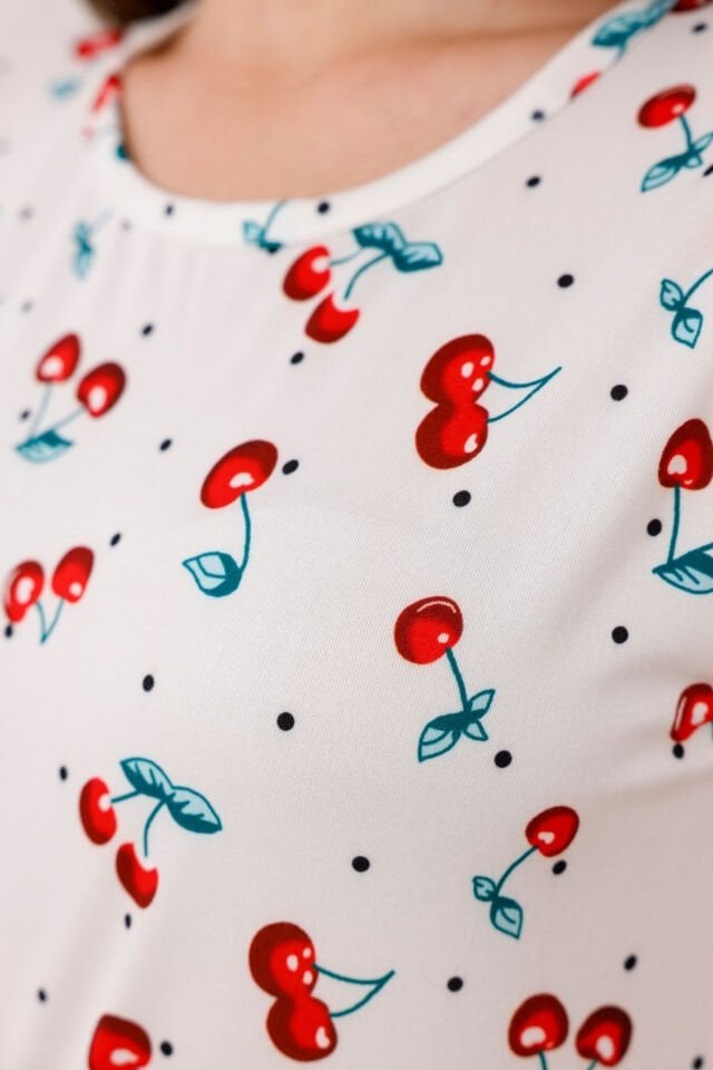 kısa kollu pijama takımı