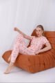 kadın kısa kollu pijama takımı