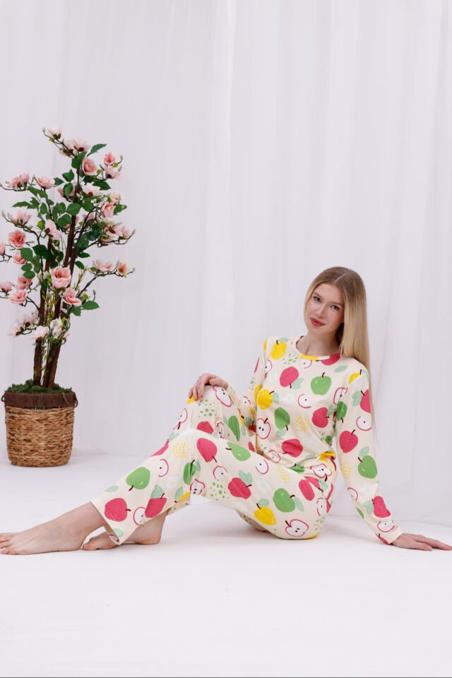 kadın günlük pijama takımı