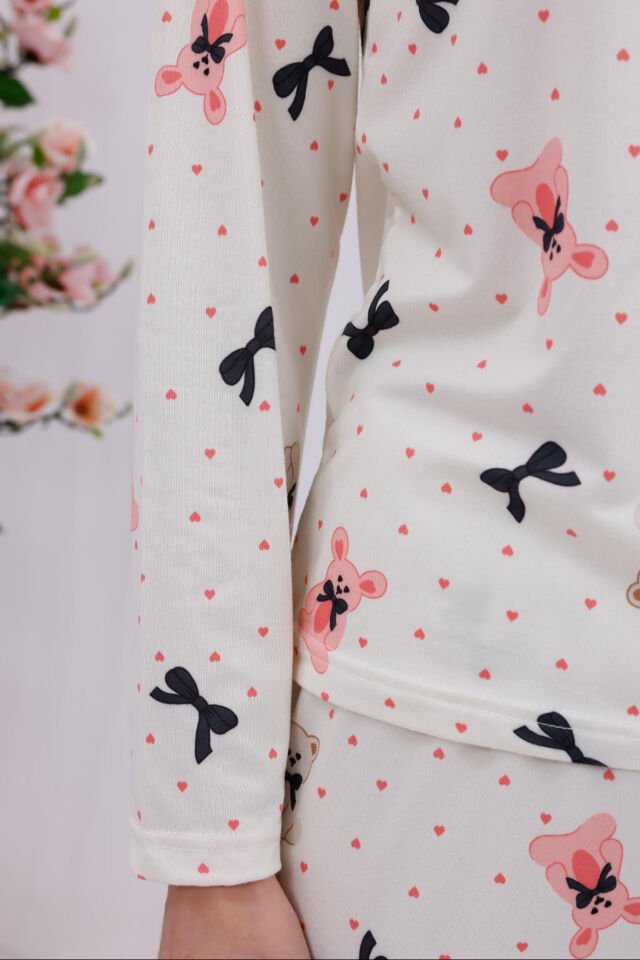 kadın penye pijama takımı