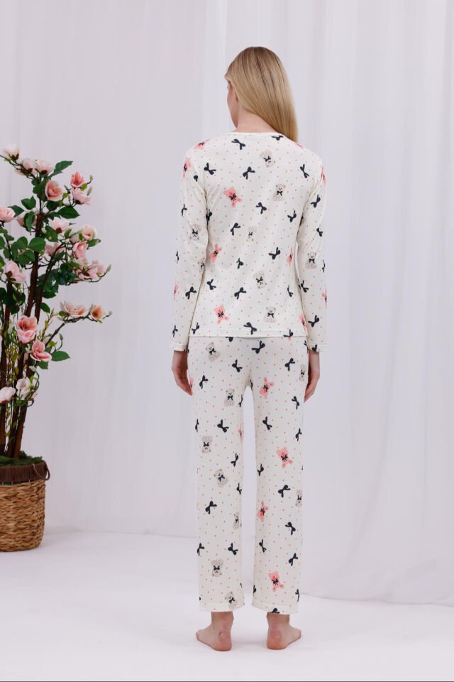 kadın penye pijama takımı