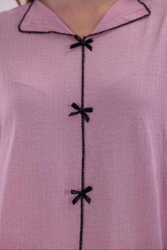 uzun kollu pijama takımı