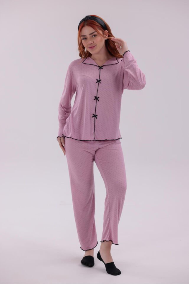 uzun kollu pijama