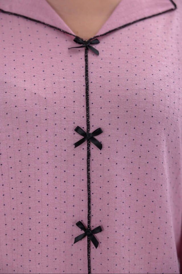 uzun kol pijama takımı