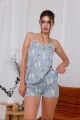 kadın şortlu pijama takımı